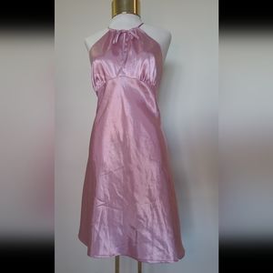 La Senza - Pink Satin Night Gown - Size L